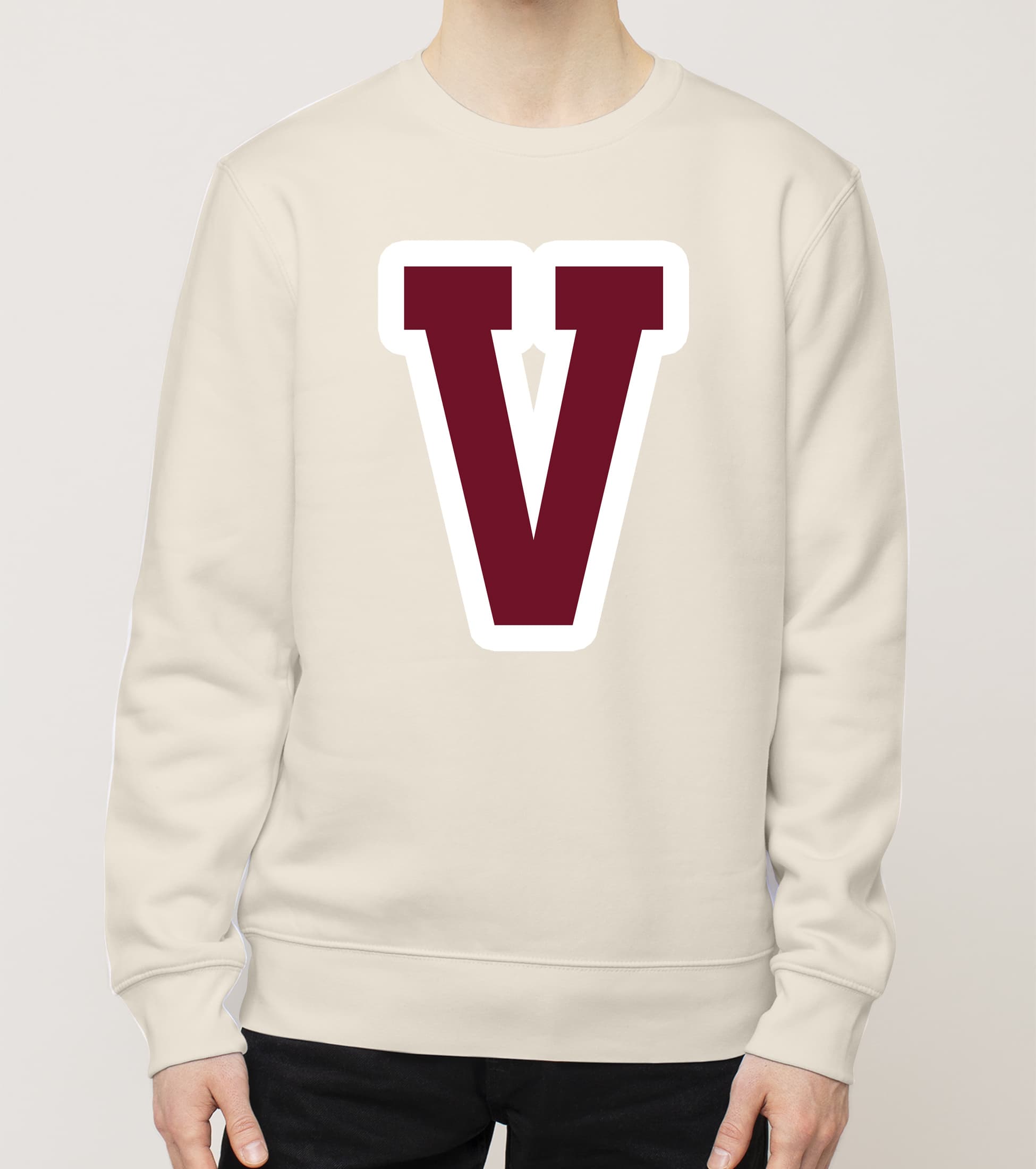 V, Aakkoset moniväri, college - Image 2