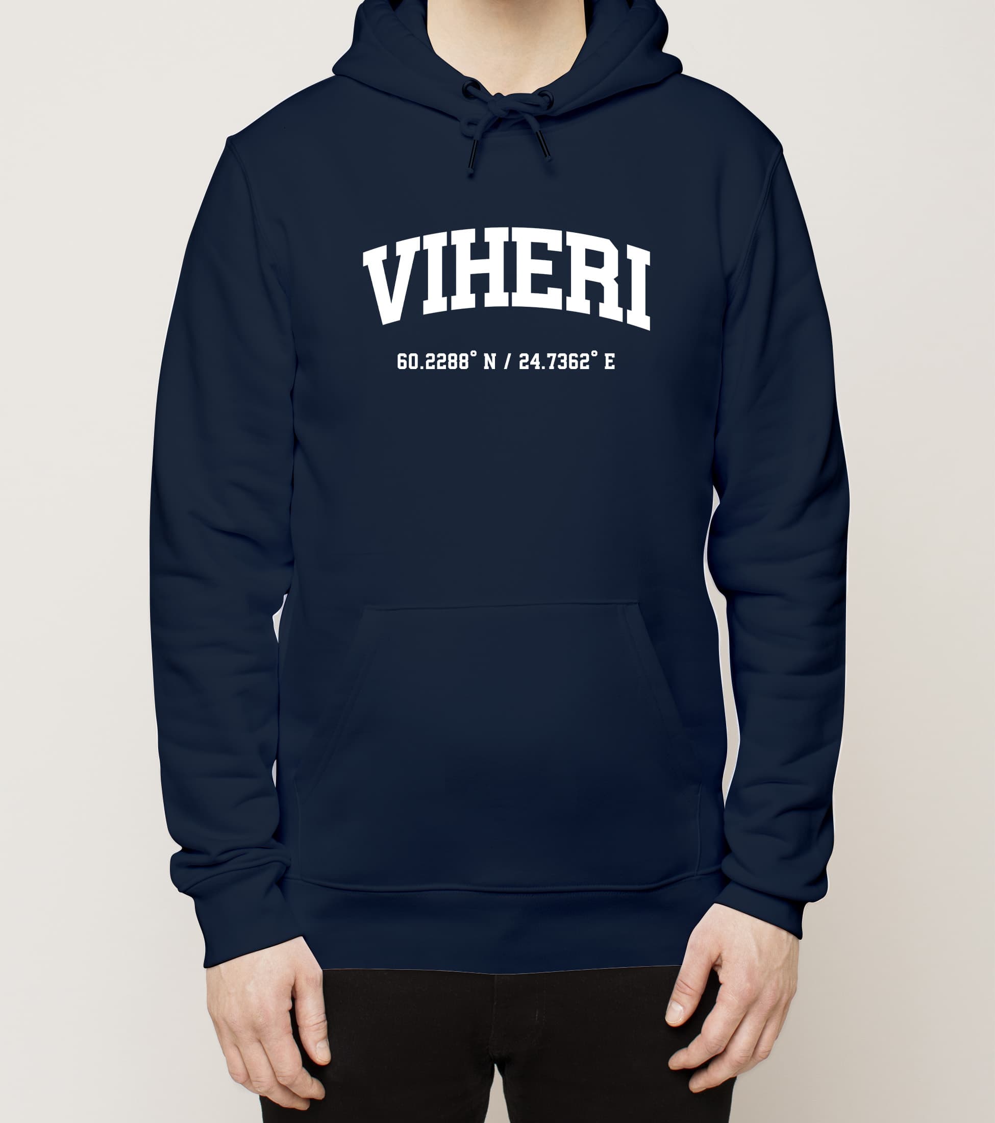 Esbo - Viheri, Koordinaatit, huppari