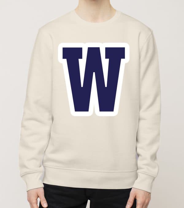 W, Aakkoset moniväri, college