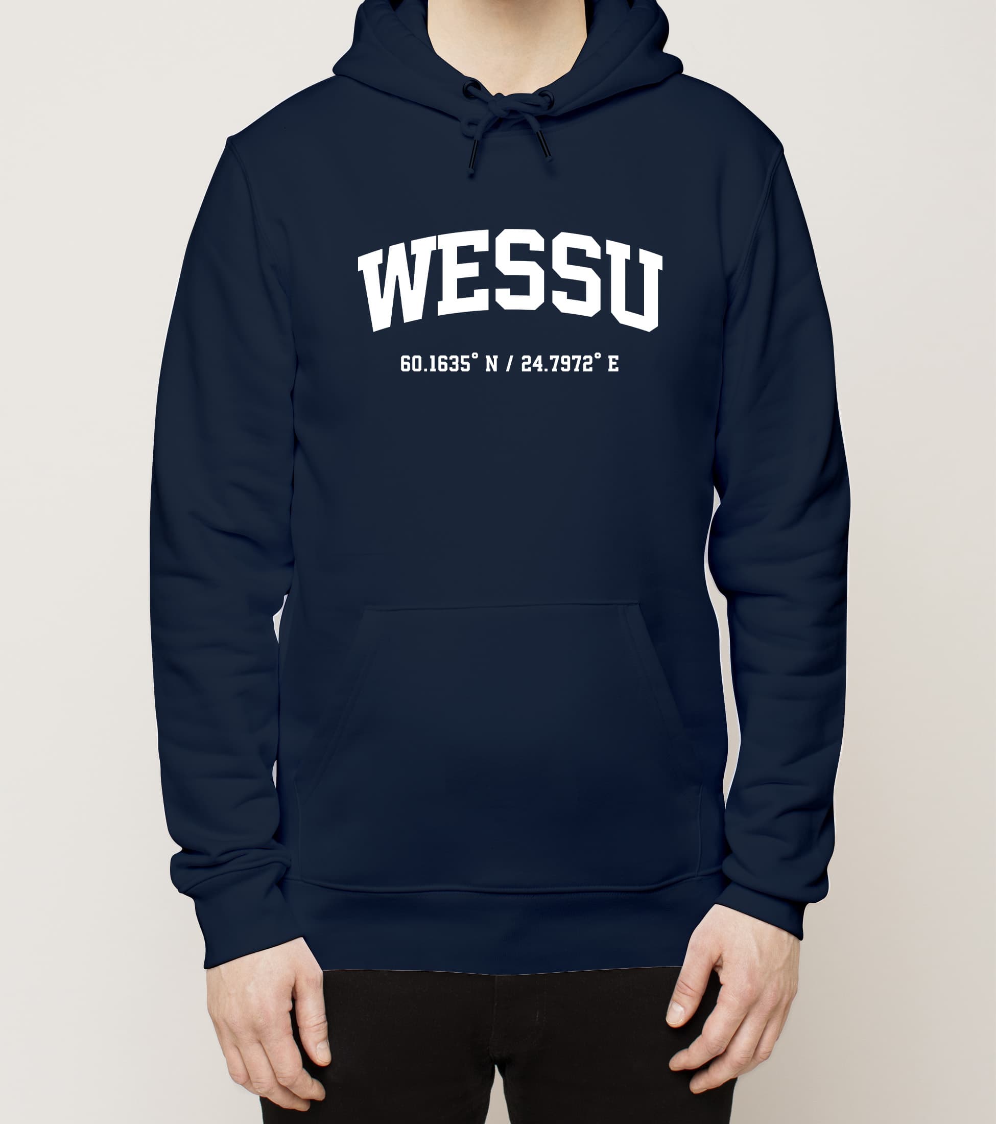 Esbo - Wessu, Koordinaatit, huppari