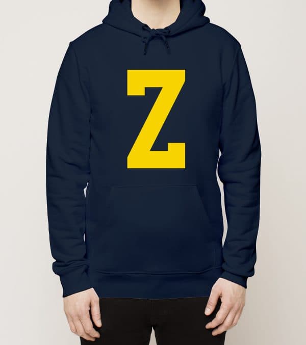 Z, Aakkoset, huppari