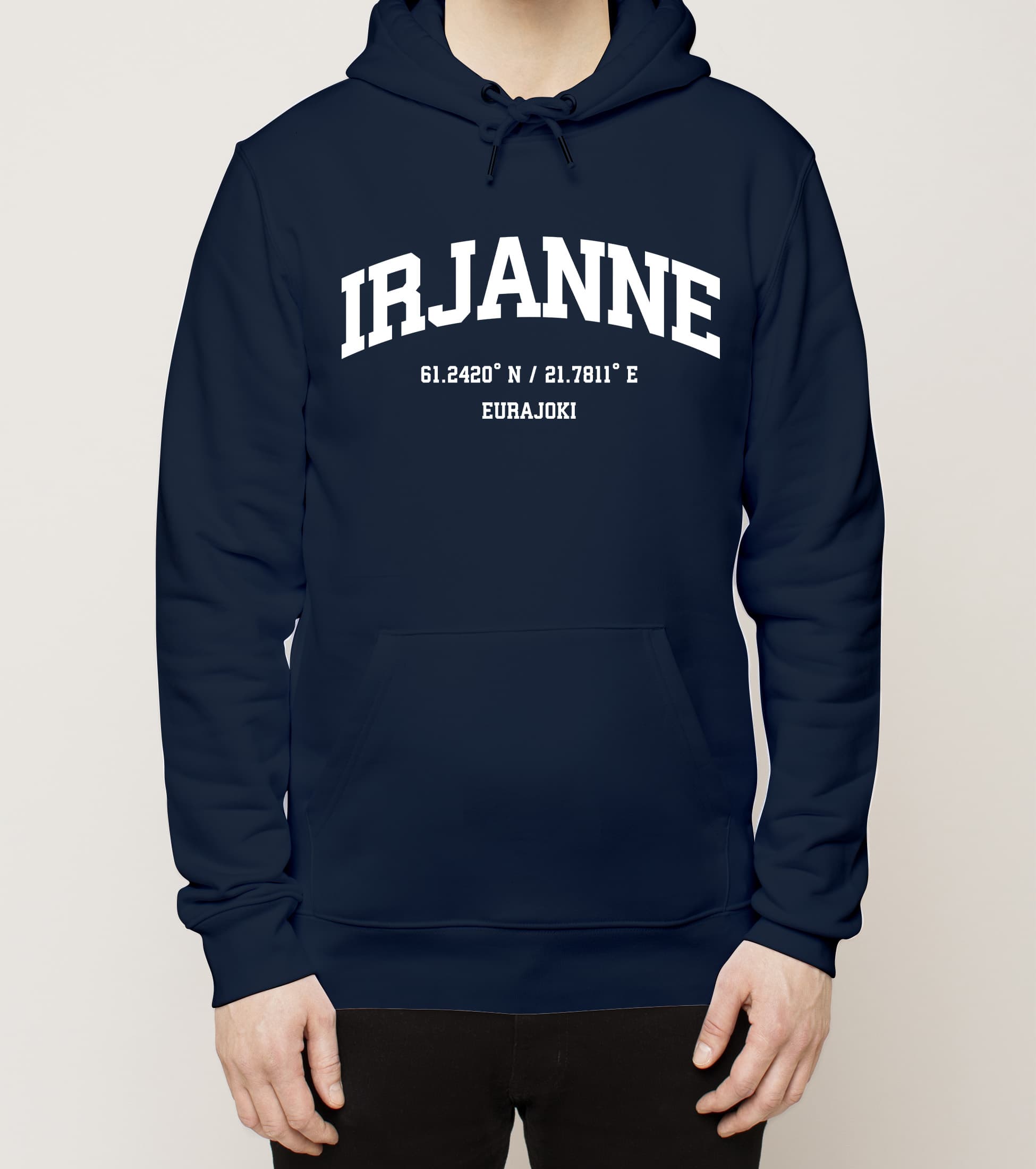 Eurajoki - Irjanne, Koordinaatit, huppari