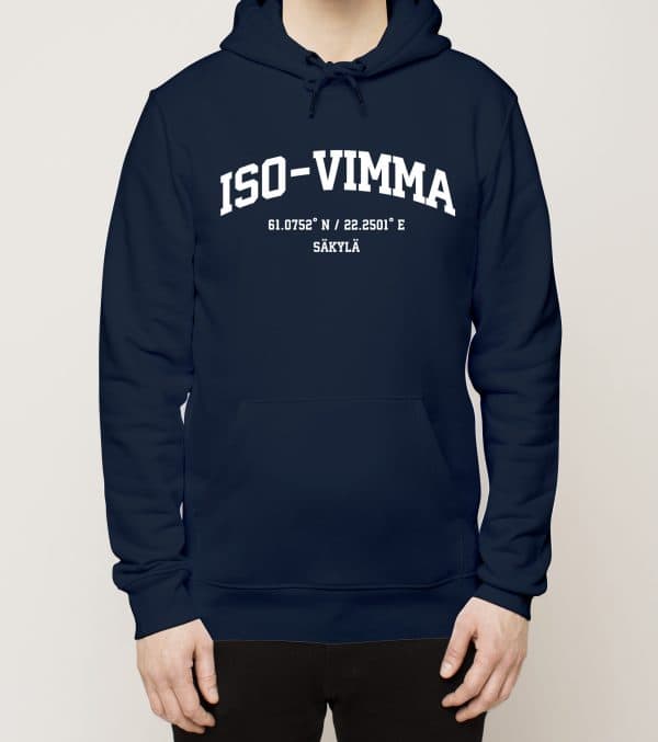 Säkylä - Iso-Vimma, Koordinaatit, huppari