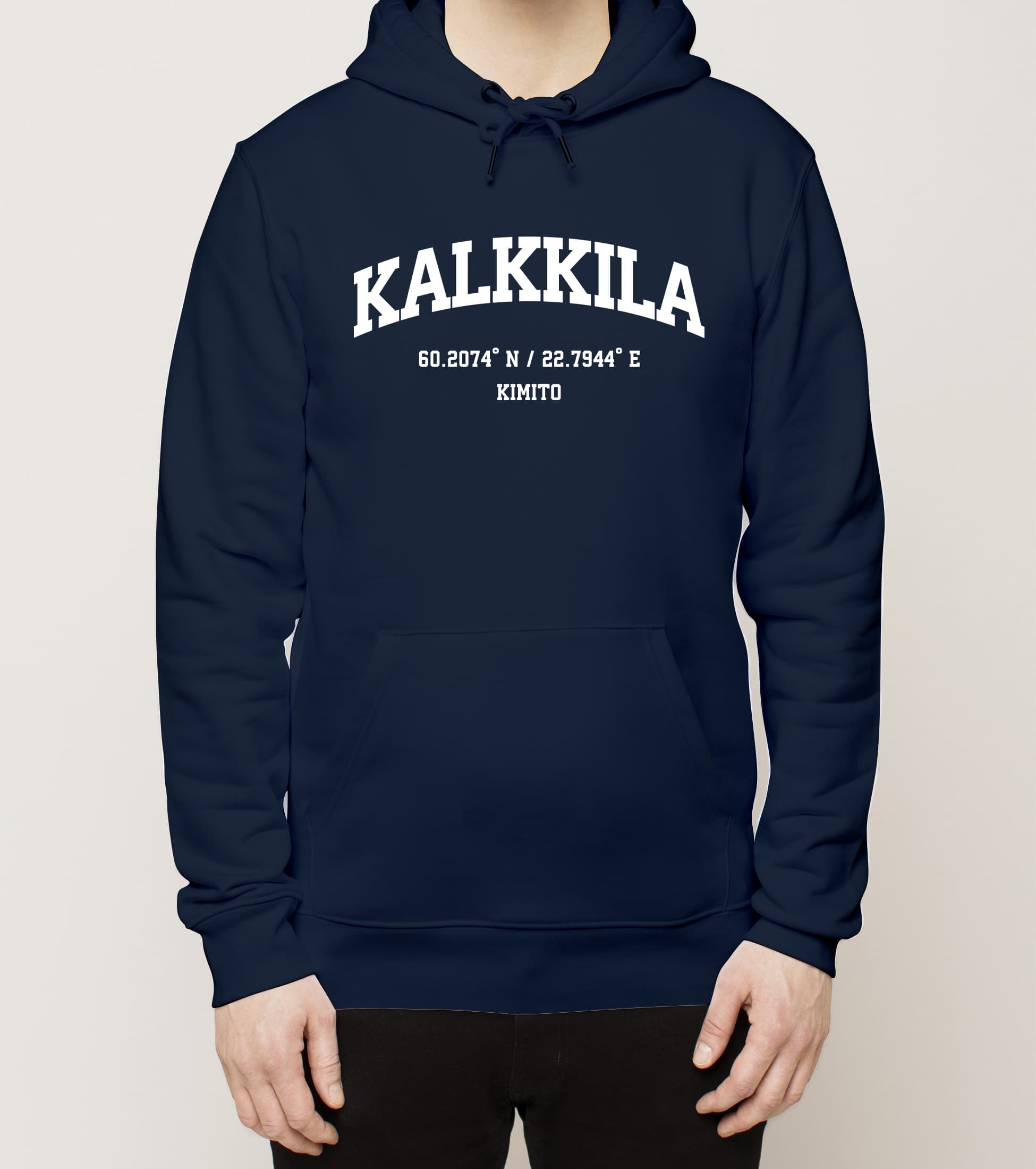 Kemiönsaari - Kalkkila, Koordinaatit, huppari