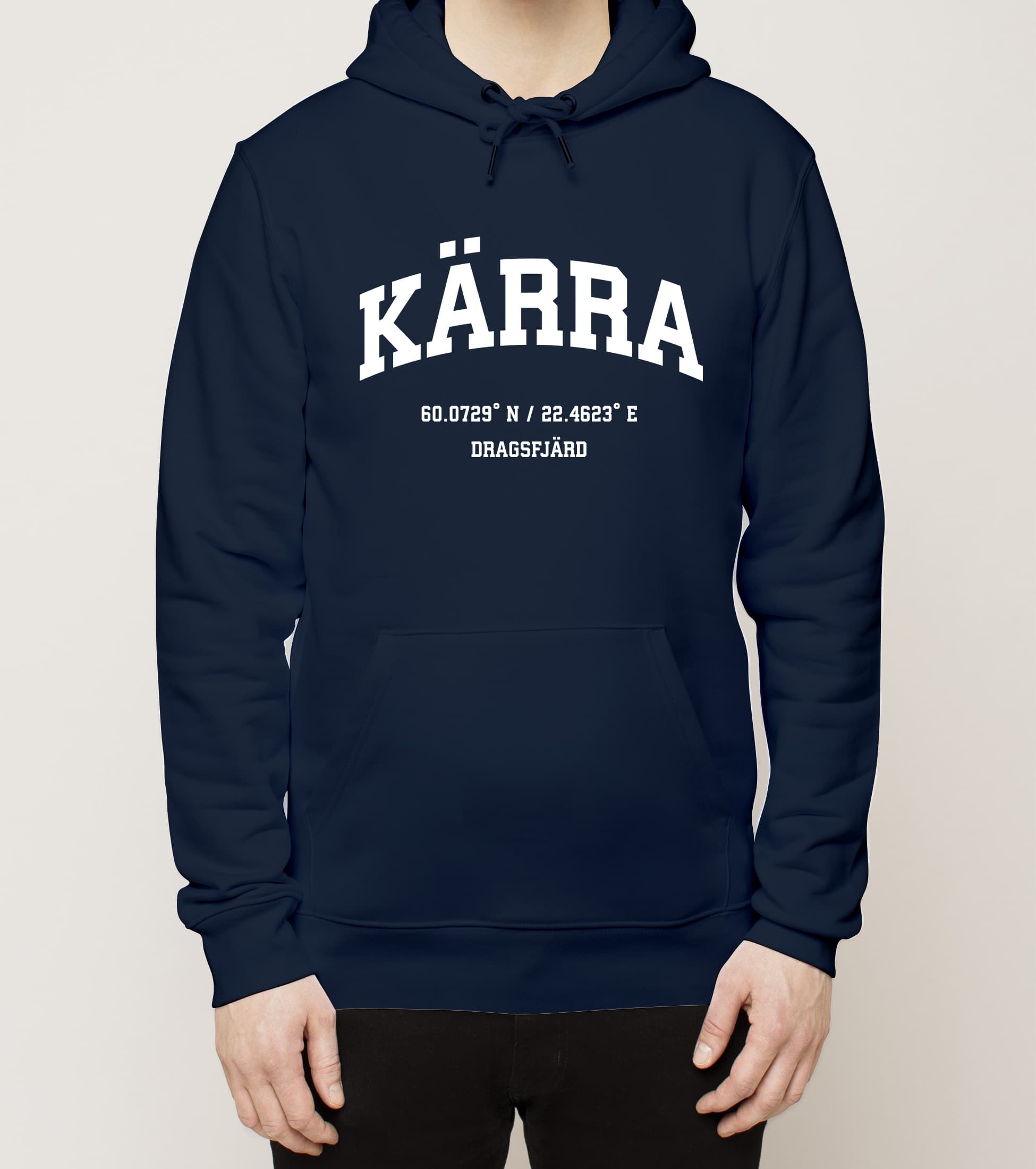 Kemiönsaari - Kärra, Koordinaatit, huppari