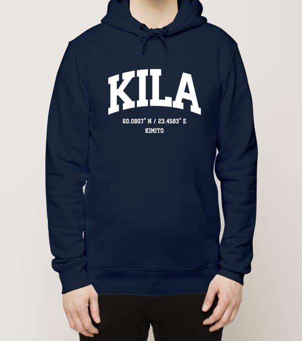 Kemiönsaari - Kila, Koordinaatit, huppari