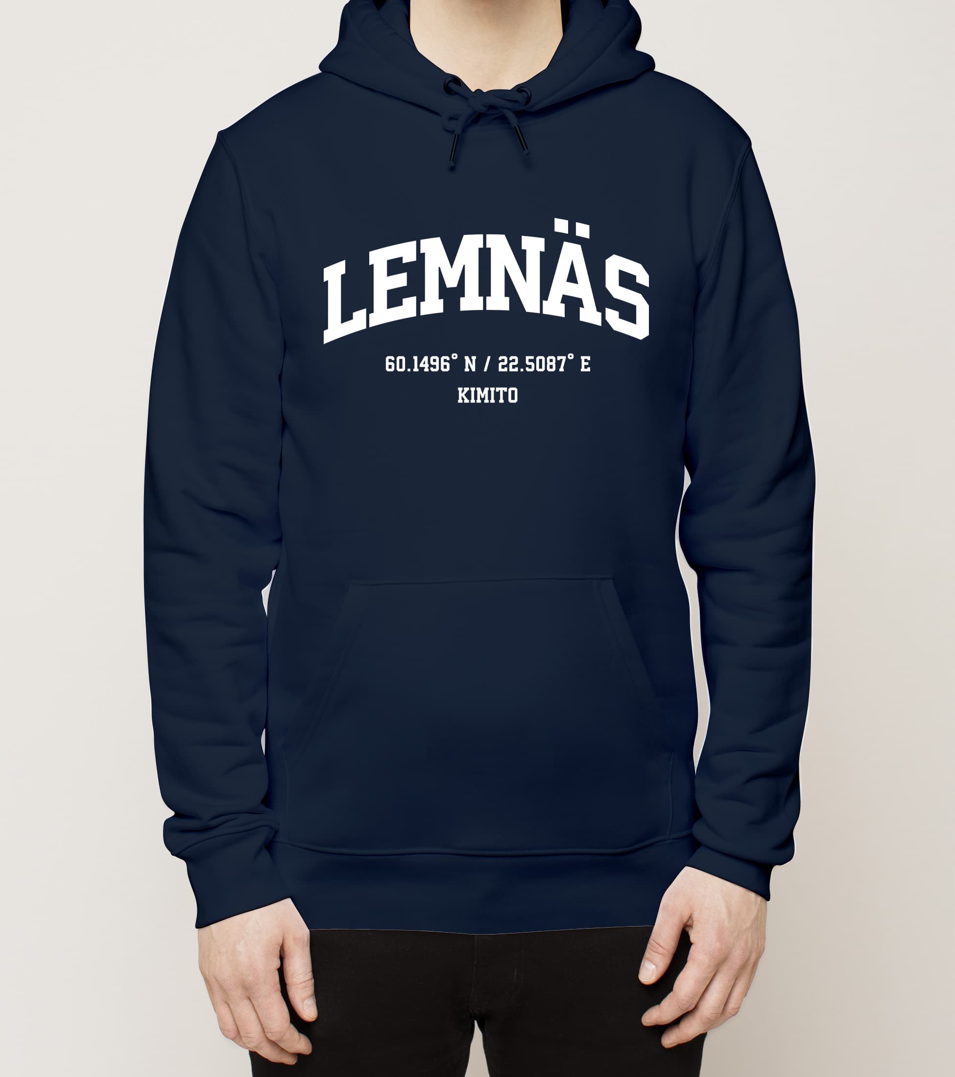 Kemiönsaari - Lemnäs, Koordinaatit, huppari