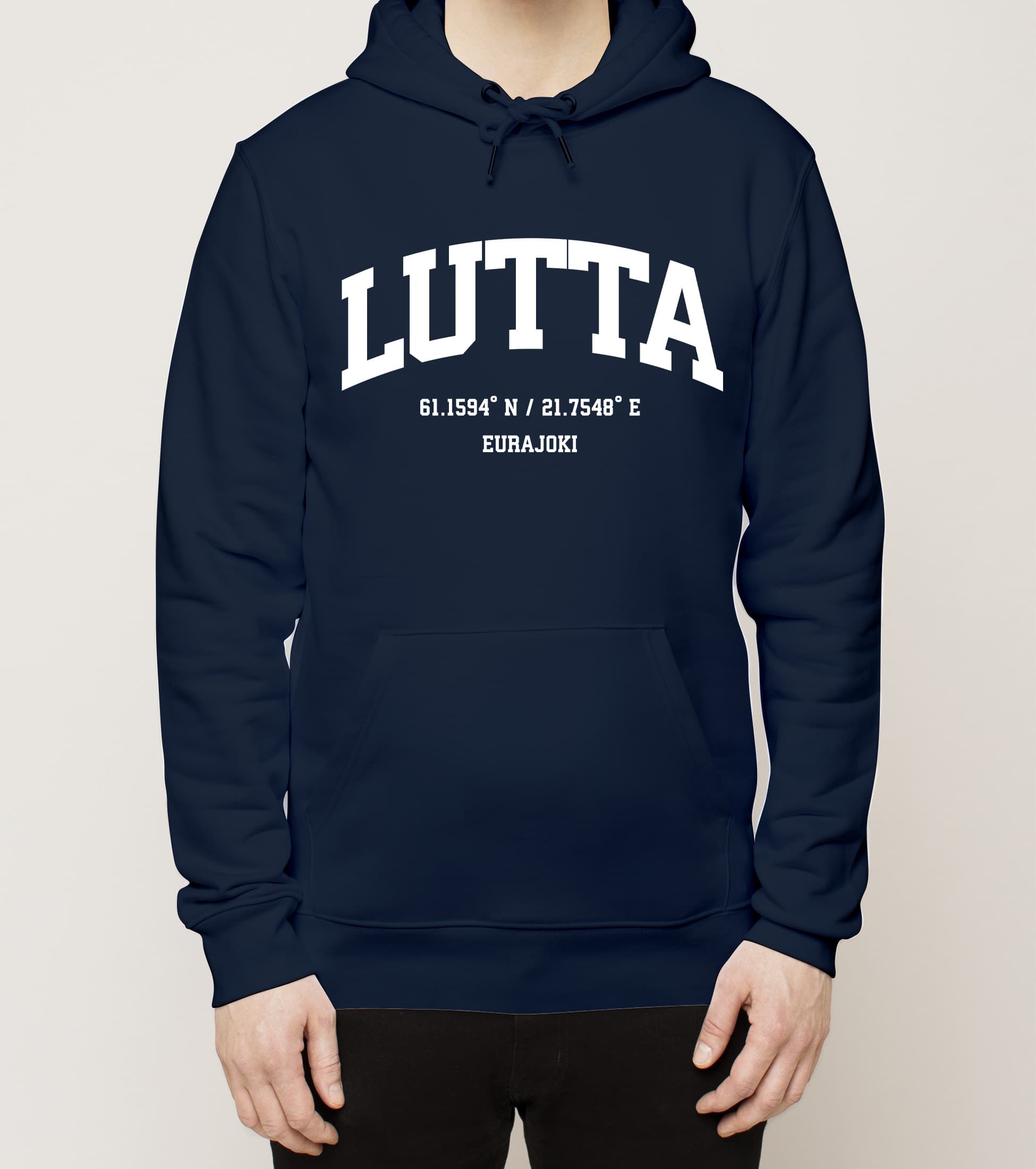 Eurajoki - Lutta, Koordinaatit, huppari