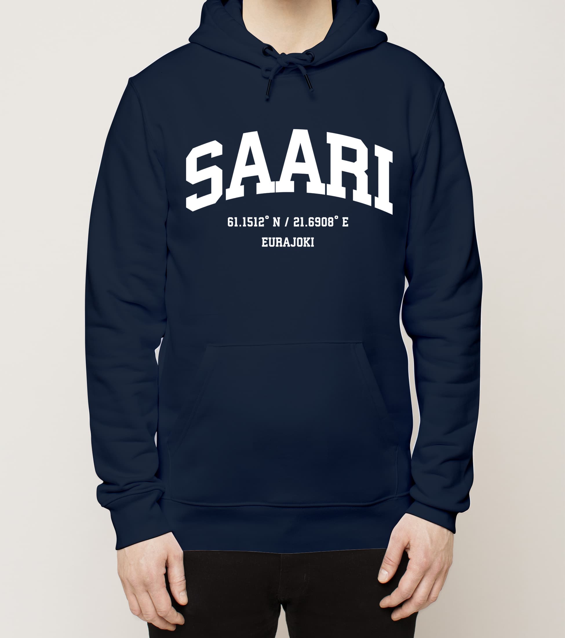Eurajoki - Saari, Koordinaatit, huppari
