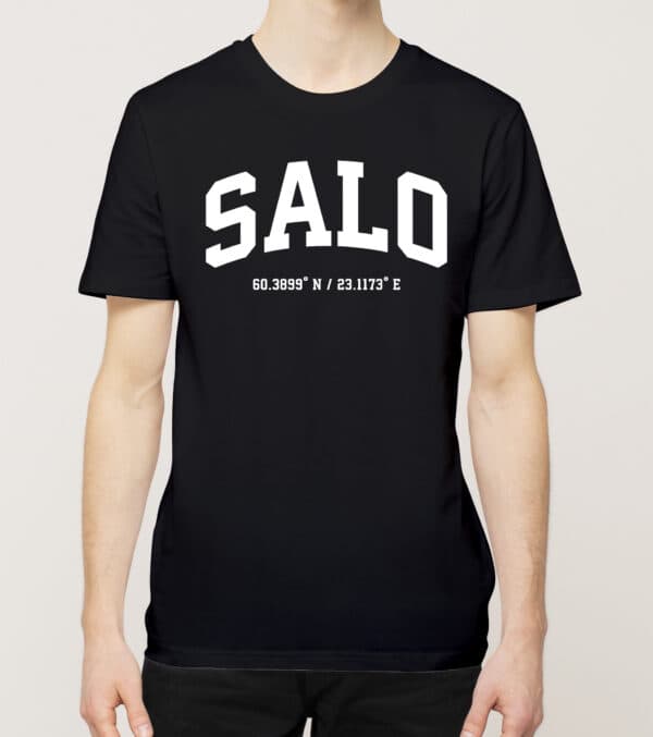 Salo - Salo, Koordinaatit, t-paita