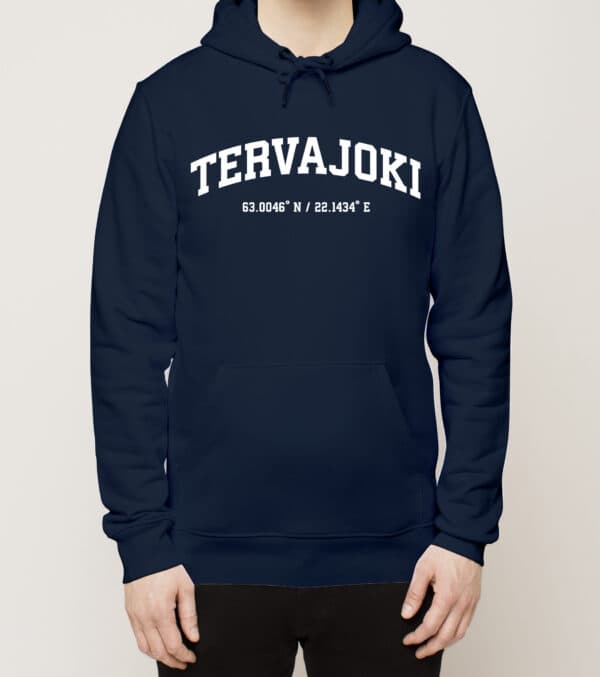 Tervajoki - Tervajoki, Koordinaatit, huppari