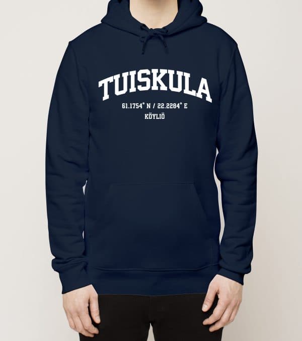 Säkylä - Tuiskula, Koordinaatit, huppari
