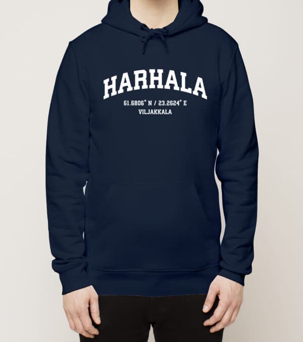 Ylöjärvi - Harhala, Koordinaatit, huppari