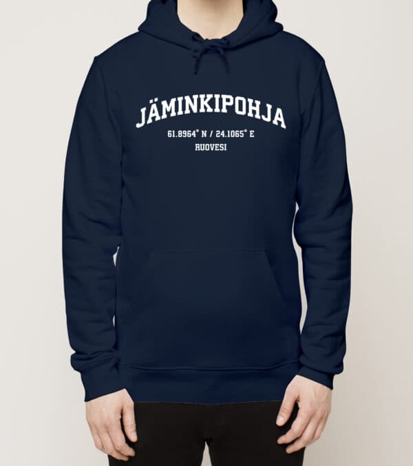 Ruovesi - Jäminkipohja, Koordinaatit, huppari