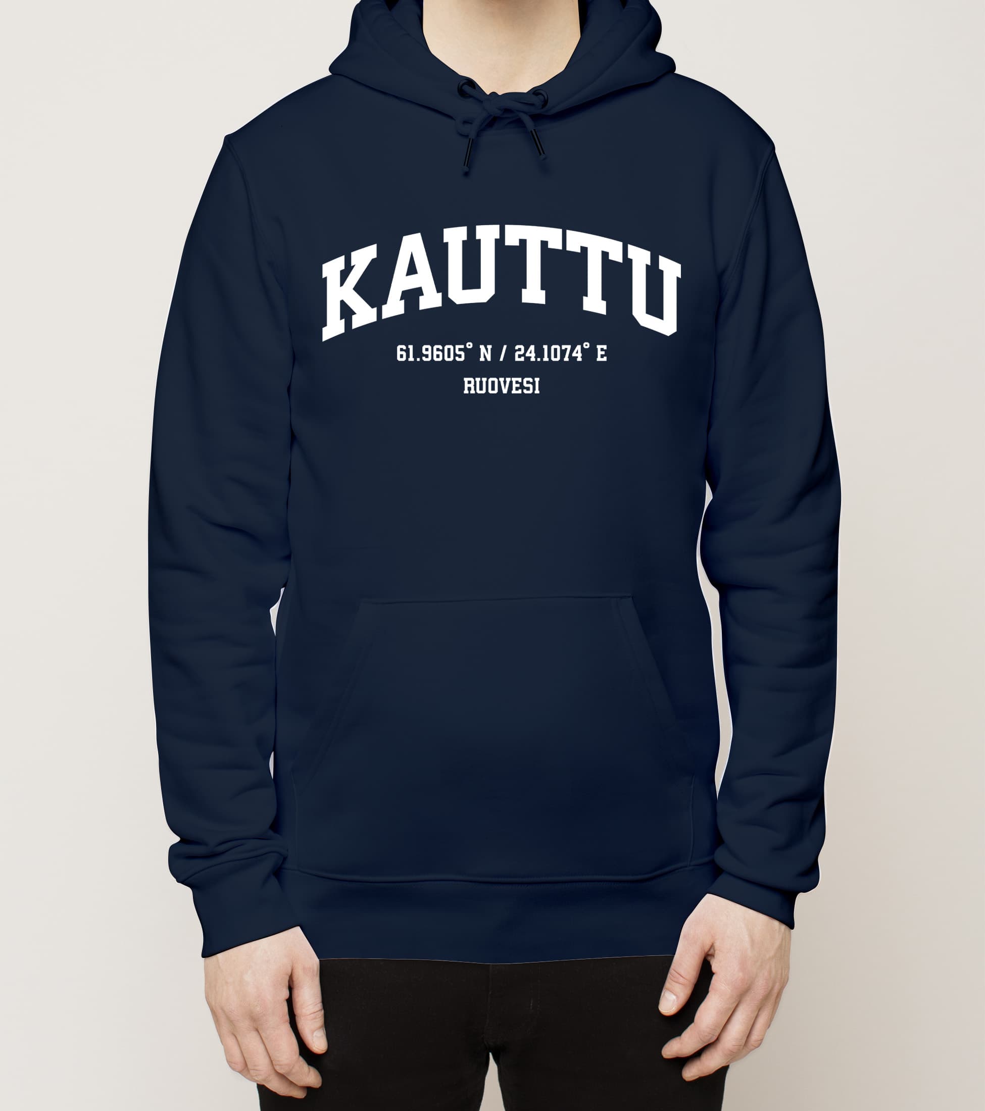 Ruovesi - Kauttu, Koordinaatit, huppari
