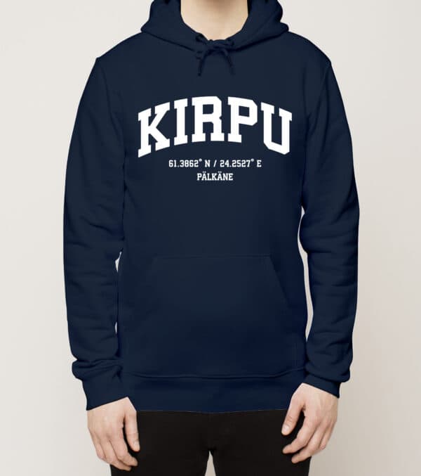 Pälkäne - Kirpu, Koordinaatit, huppari