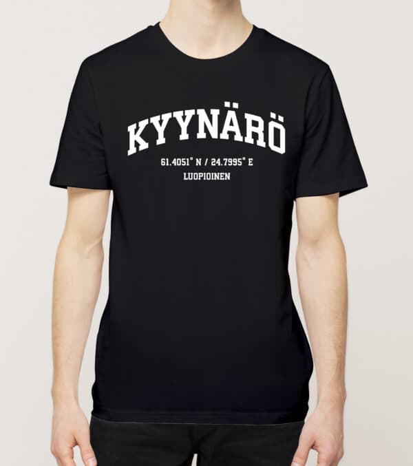 Pälkäne - Kyynärö, Koordinaatit, t-paita