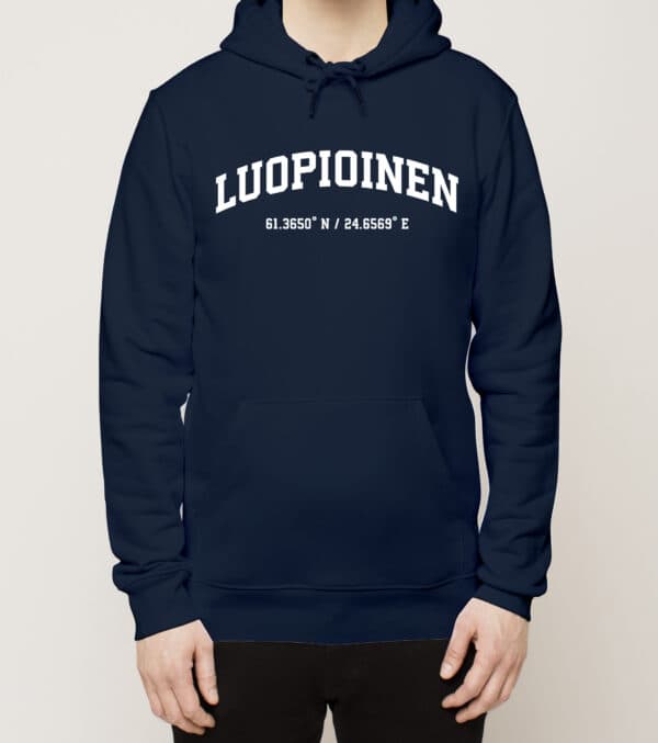 Pälkäne - Luopioinen, Koordinaatit, huppari