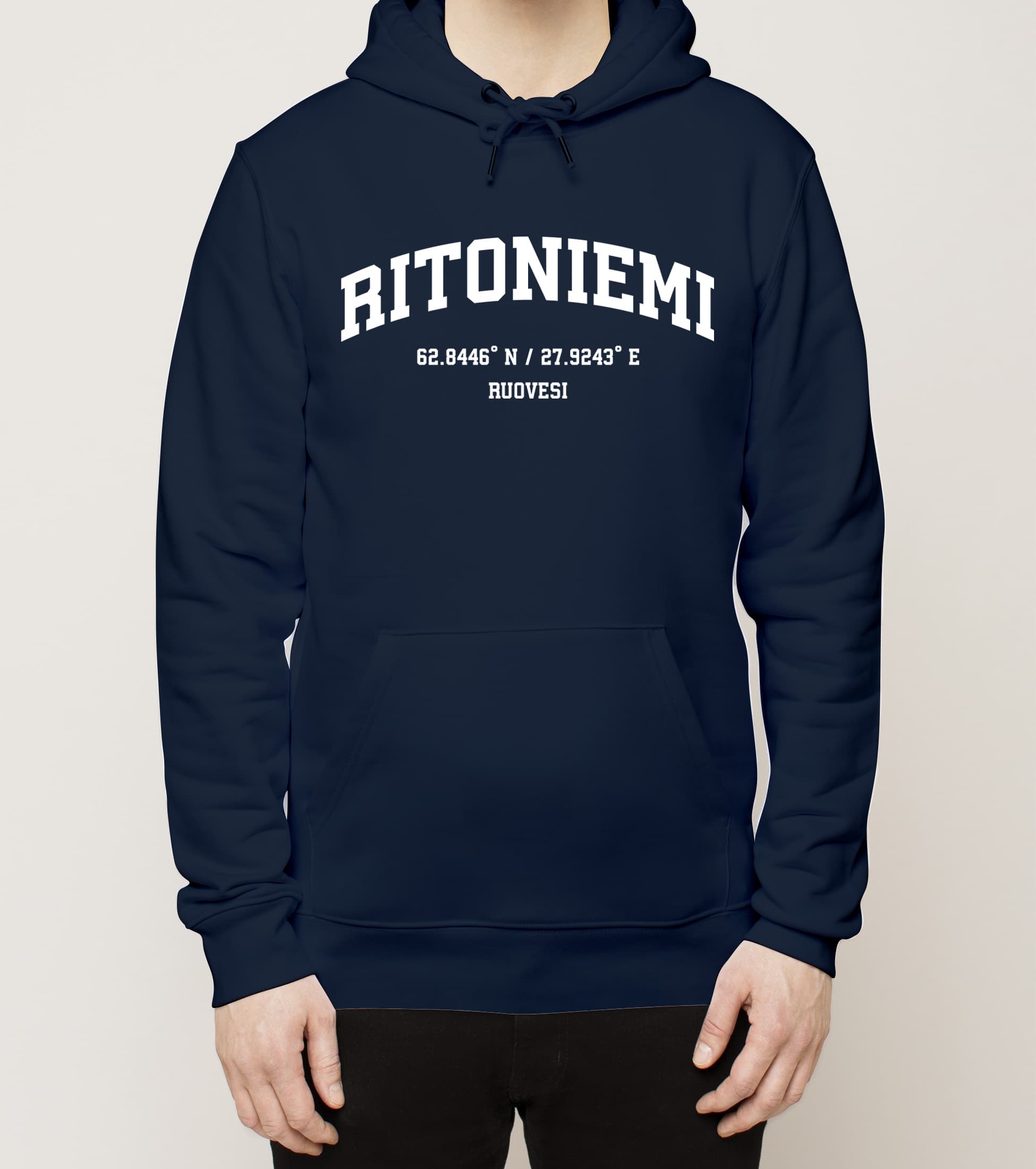 Ruovesi - Ritoniemi, Koordinaatit, huppari