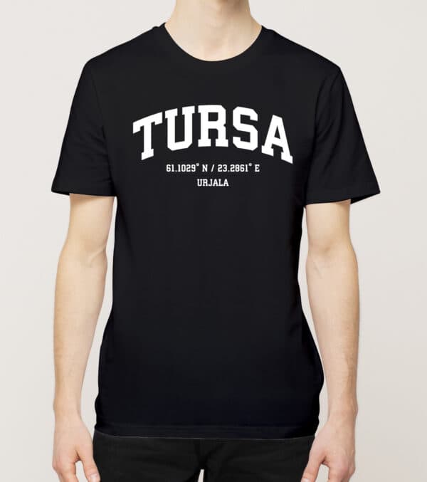Urjala - Tursa, Koordinaatit, t-paita