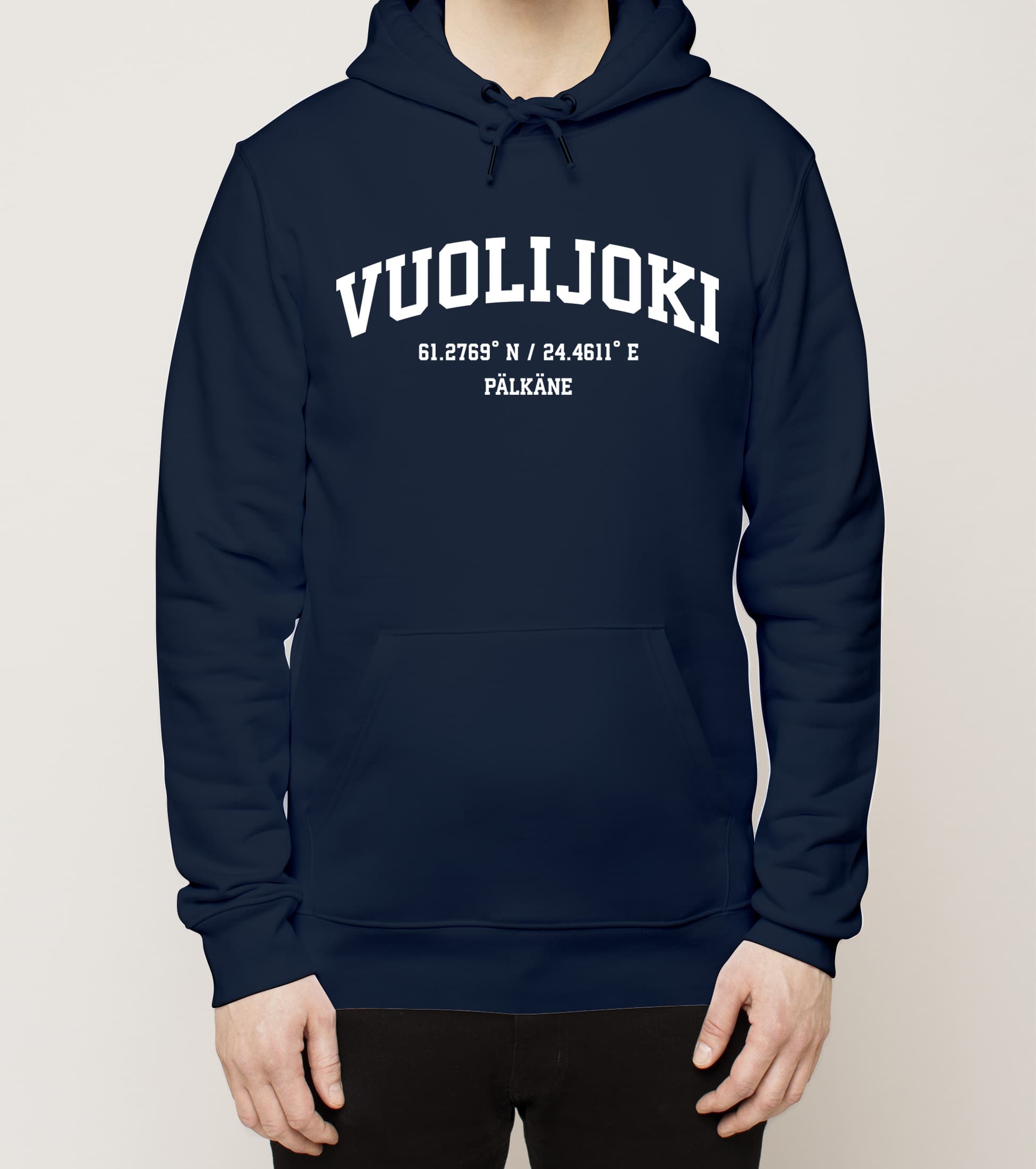 Pälkäne - Vuolijoki, Koordinaatit, huppari
