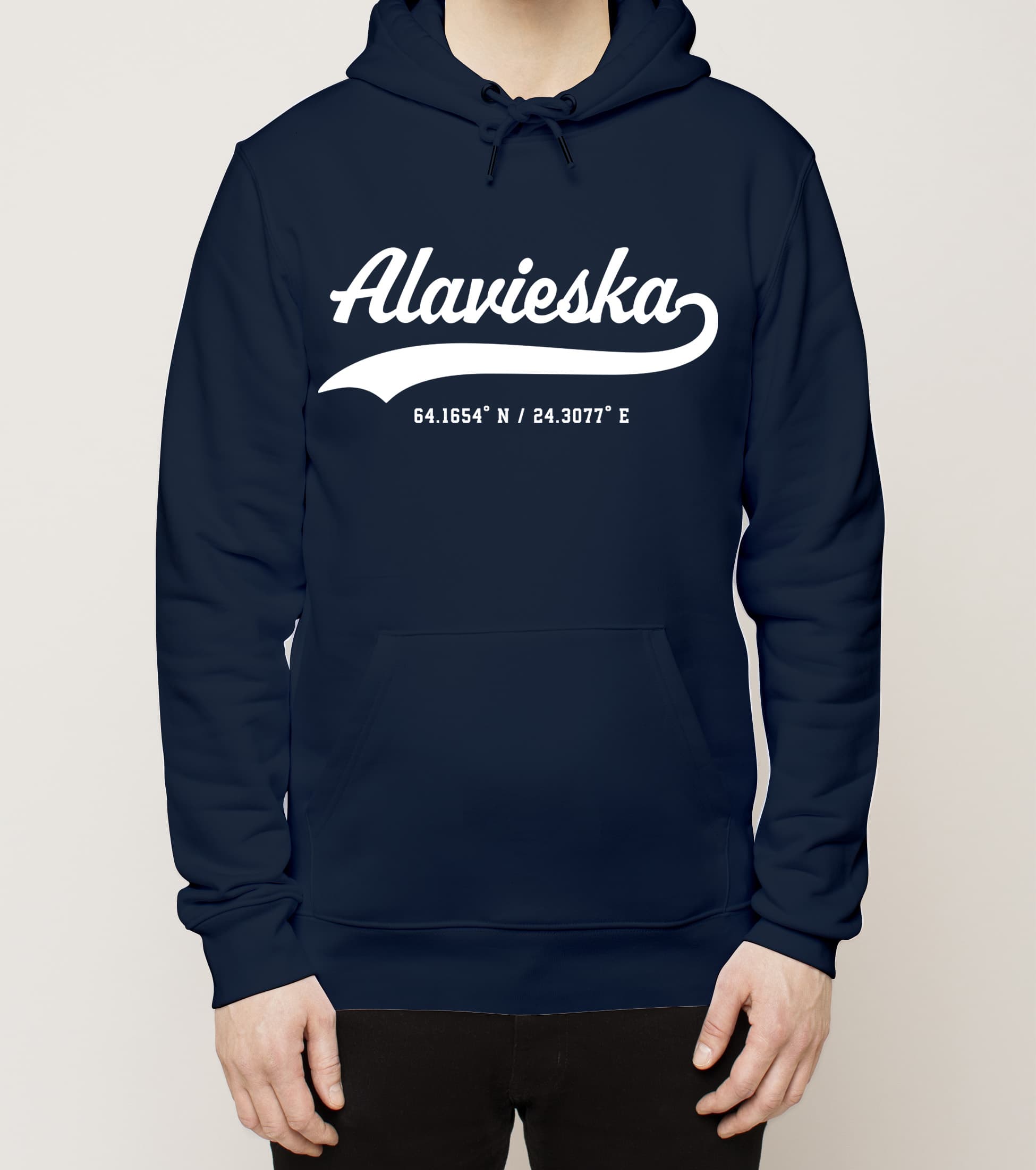 Alavieska – Alavieska, Kauno ja koordinaatit, huppari