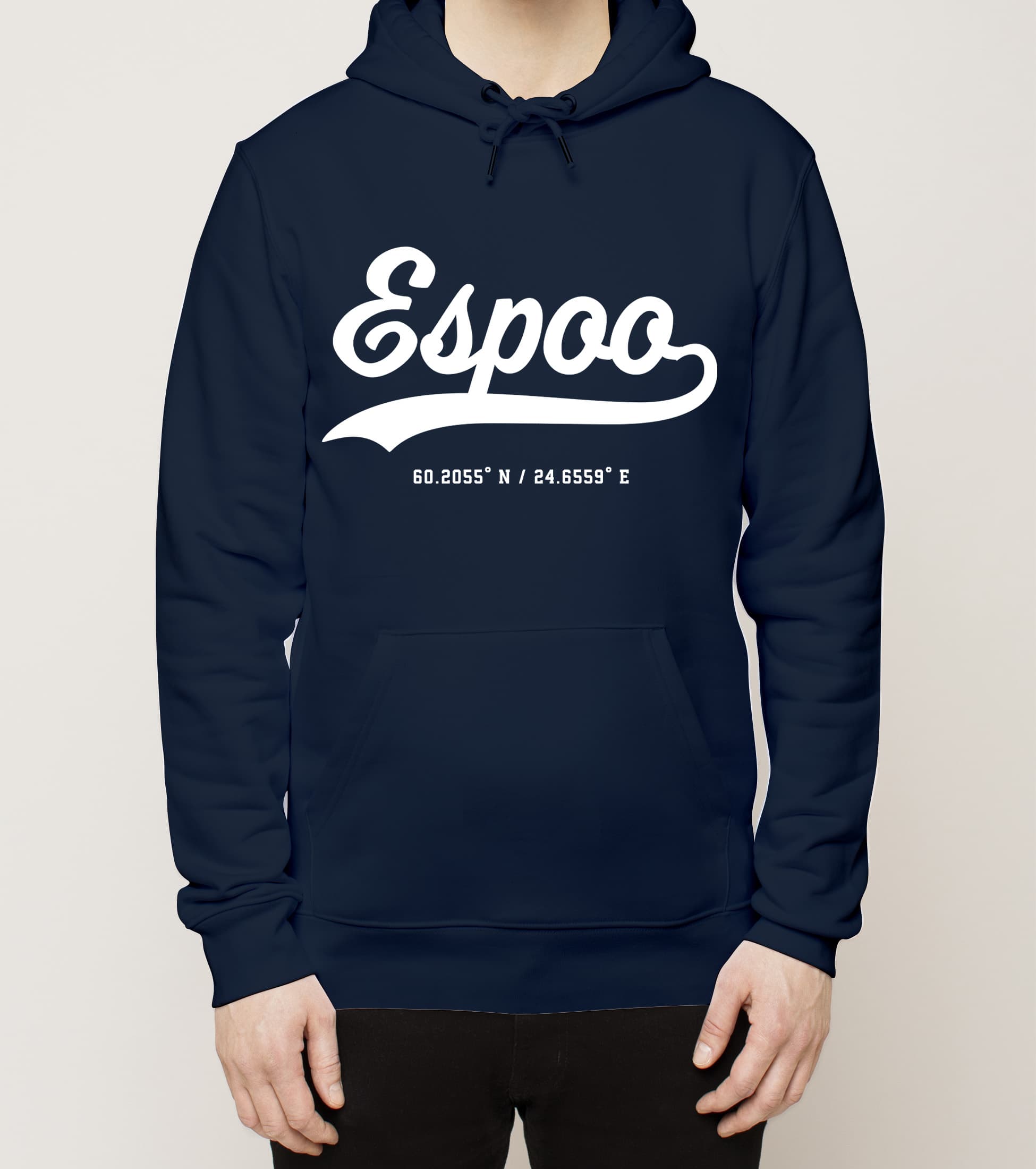 Espoo - Espoo, Kauno ja koordinaatit, huppari