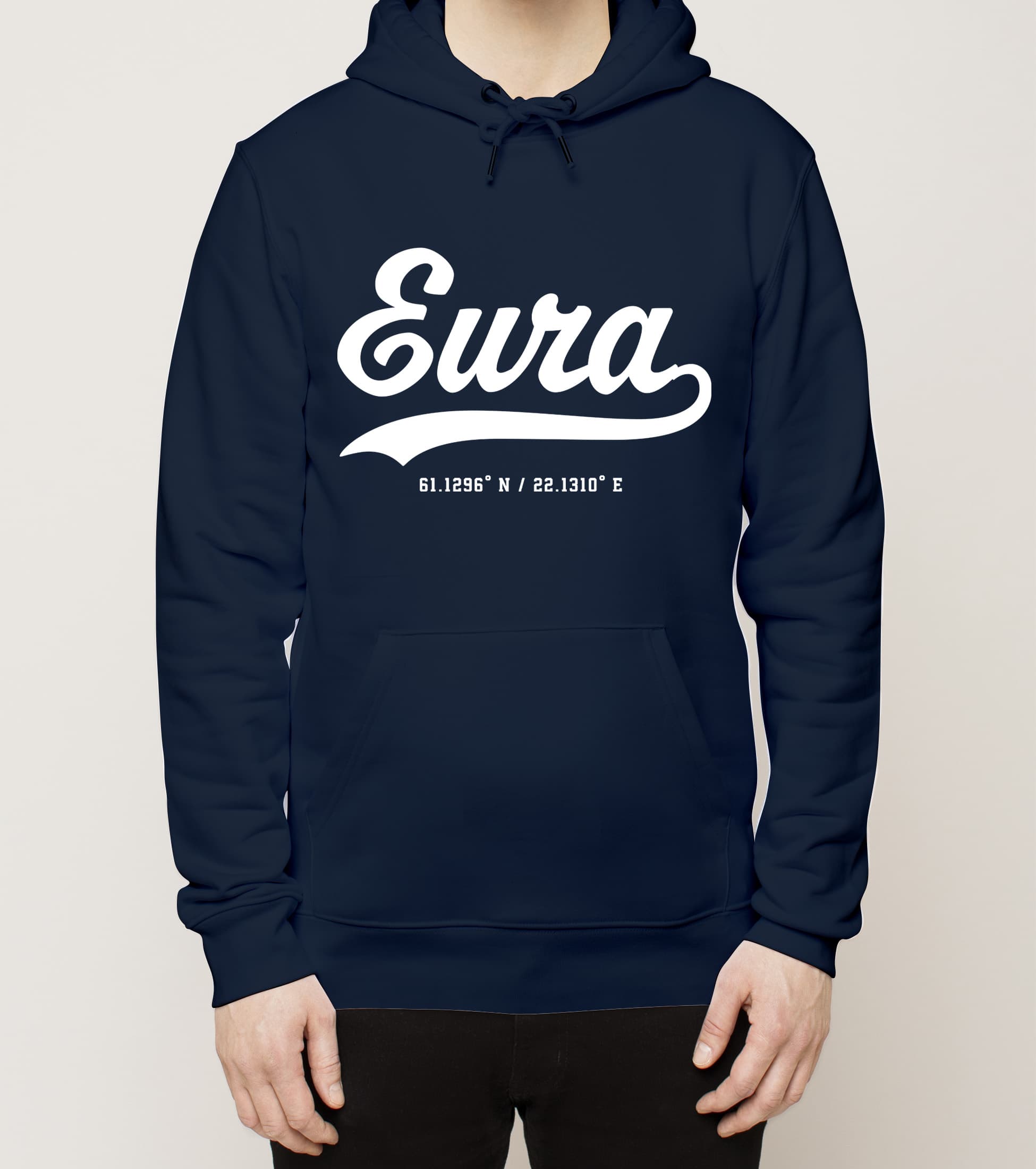 Eura - Eura, Kauno ja koordinaatit, huppari