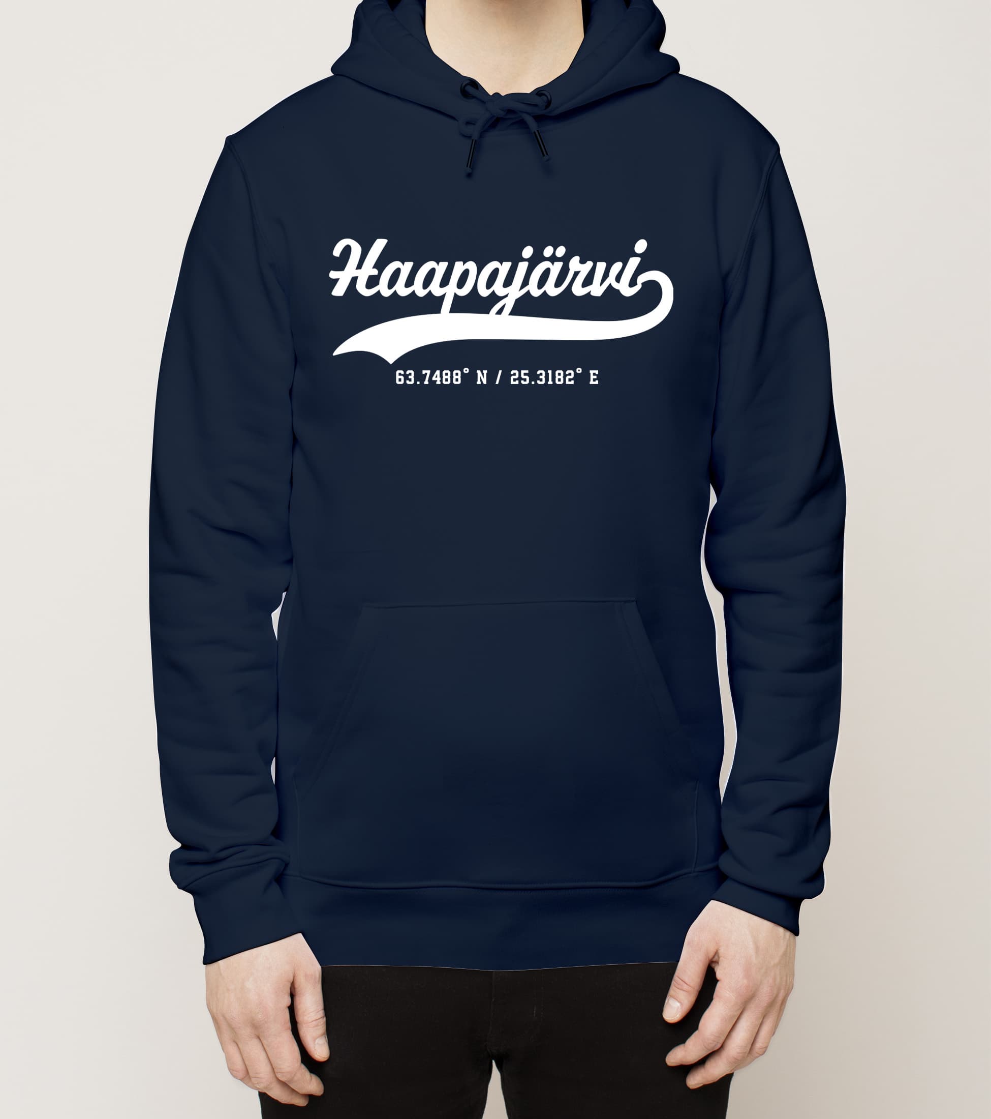 Haapajärvi - Haapajärvi, Kauno ja koordinaatit, huppari
