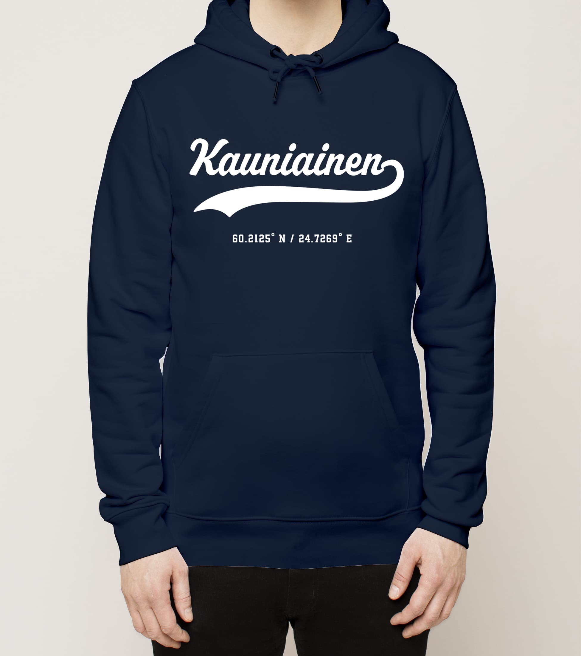 Kauniainen - Kauniainen, Kauno ja koordinaatit, huppari
