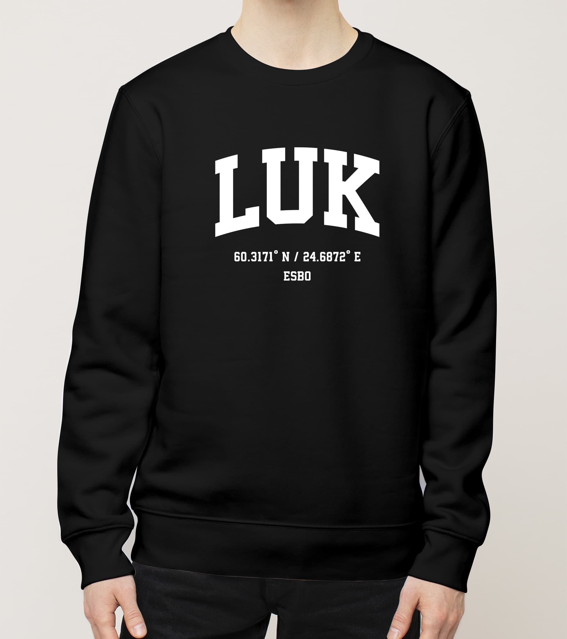 Esbo - Luk, Koordinaatit, college