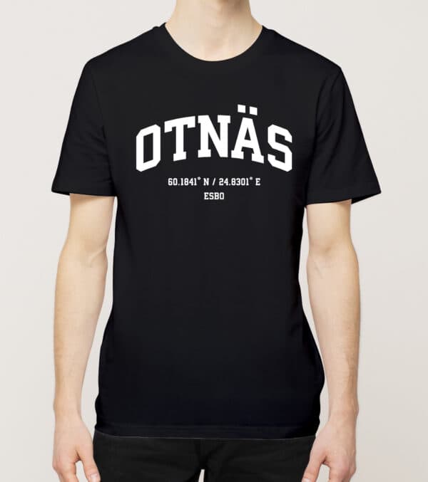 Esbo - Otnäs, Koordinaatit, t-paita