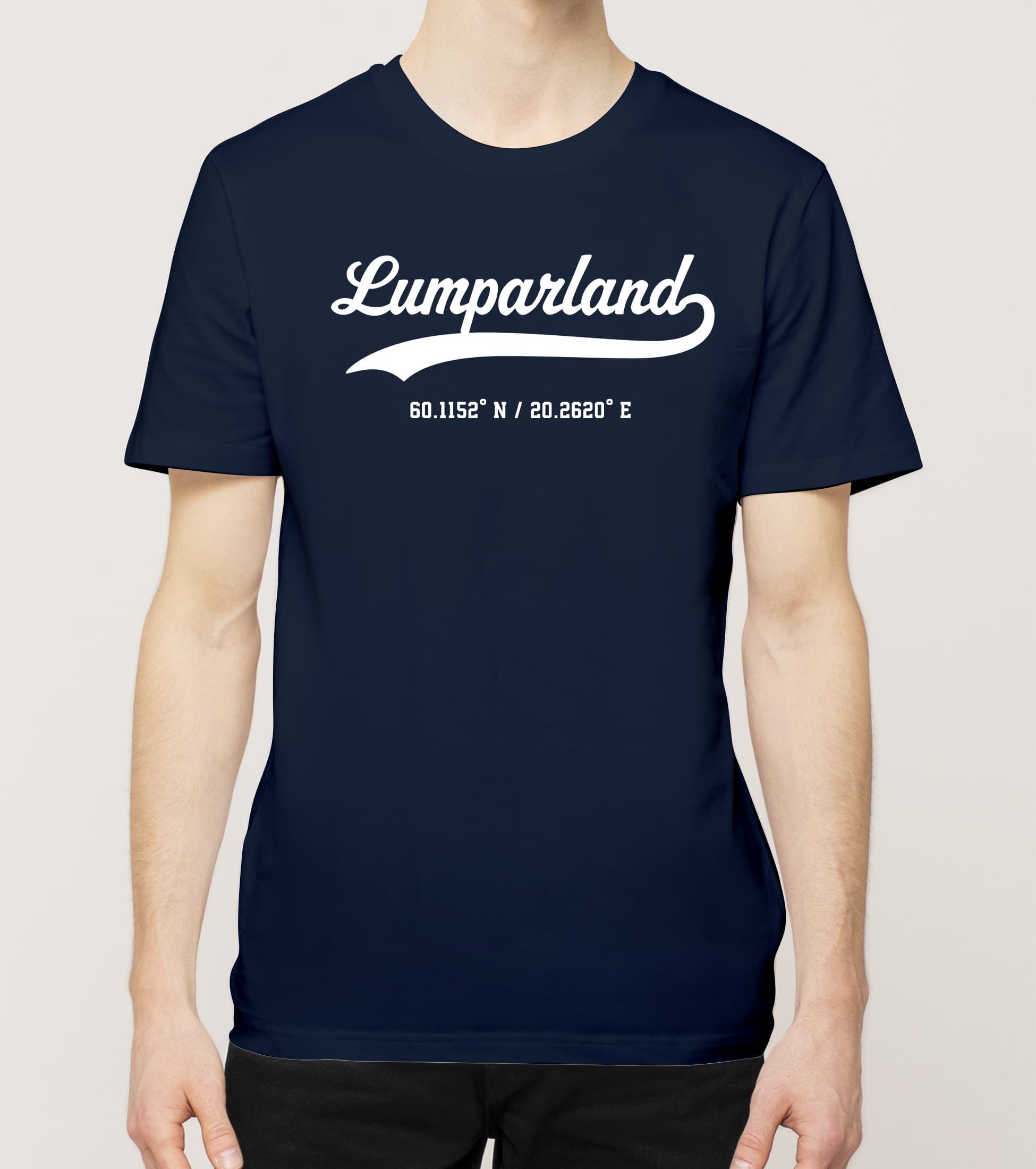 Lumparland - Lumparland, Kauno ja koordinaatit, t-paita