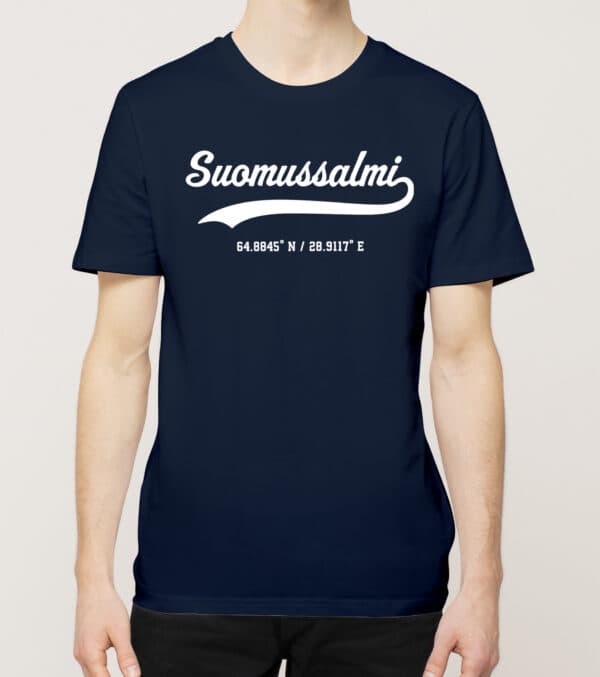 Suomussalmi - Suomussalmi, Kauno ja koordinaatit, t-paita