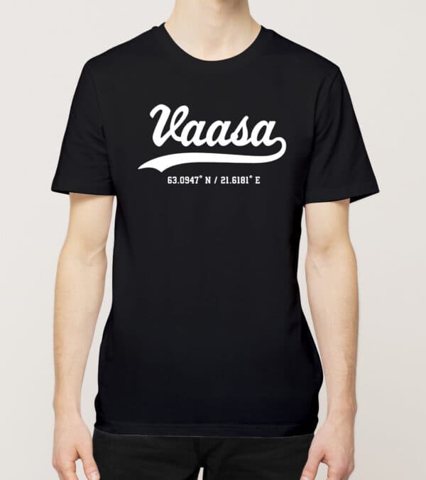 Vaasa - Vaasa, Kauno ja koordinaatit, t-paita