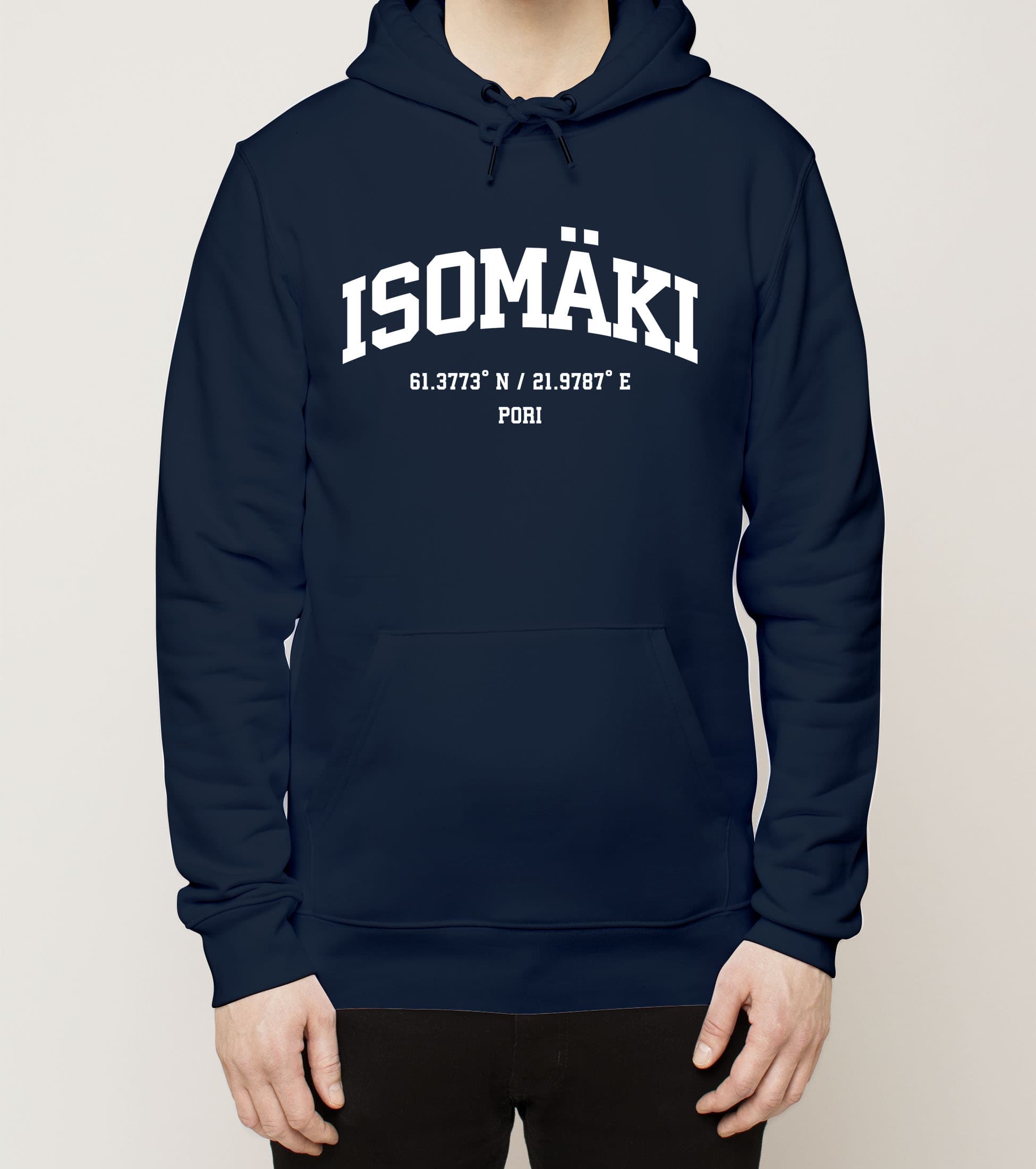 Pori – Isomäki, koordinaatit, huppari
