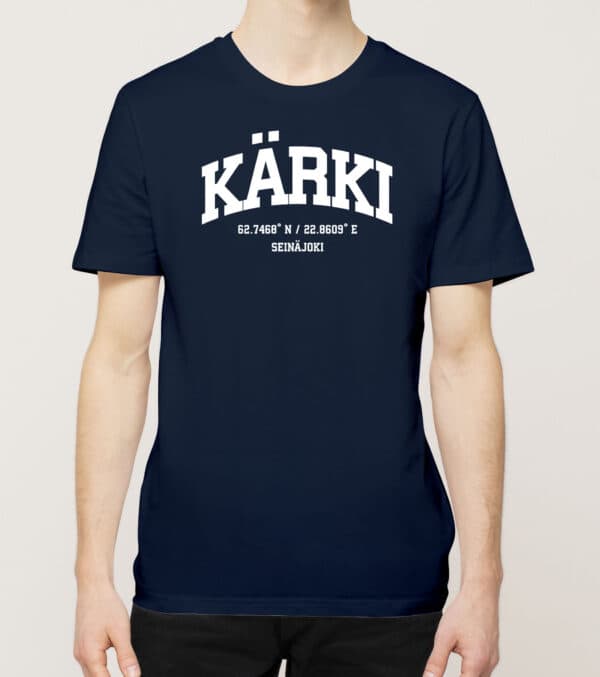 Seinäjoki - Kärki, koordinaatit, t-paita