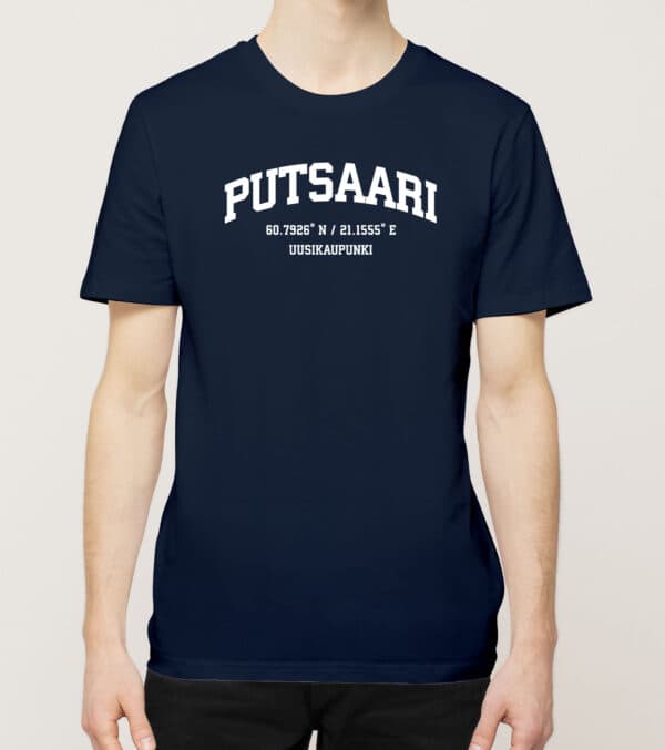 Uusikaupunki – Putsaari, koordinaatit, t-paita
