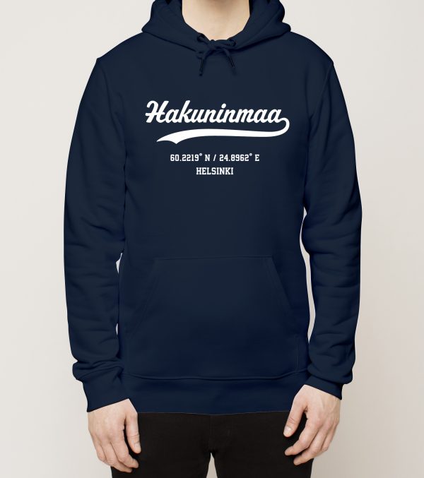 Helsinki – Hakuninmaa, Kauno ja koordinaatit, huppari