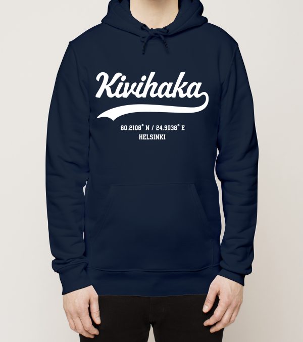 Helsinki – Kivihaka, Kauno ja koordinaatit, huppari