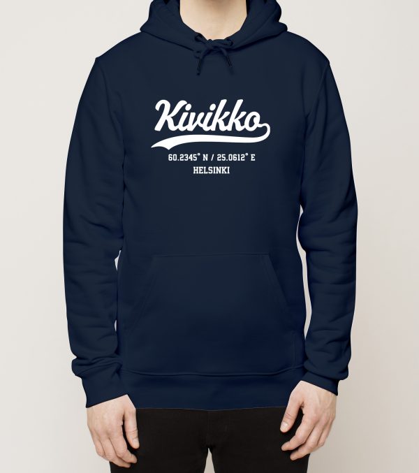 Helsinki – Kivikko, Kauno ja koordinaatit, huppari