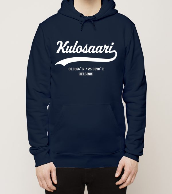 Helsinki – Kulosaari, Kauno ja koordinaatit, huppari