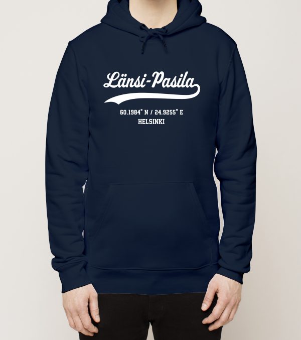 Helsinki – Länsi-Pasila, Kauno ja koordinaatit, huppari