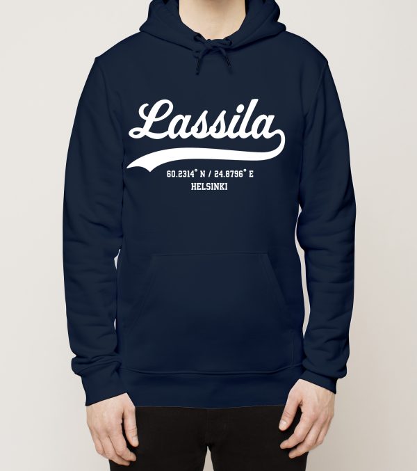 Helsinki – Lassila, Kauno ja koordinaatit, huppari