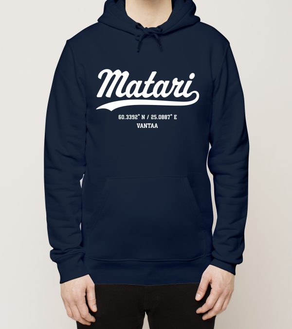 Vantaa – Matari, Kauno ja koordinaatit, huppari