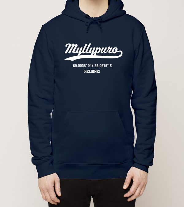 Helsinki – Myllypuro, Kauno ja koordinaatit, huppari