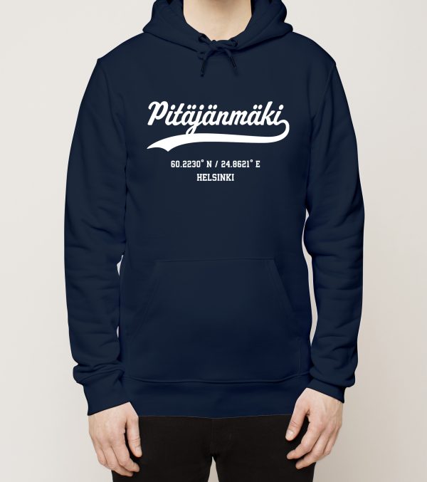 Helsinki – Pitäjänmäki, Kauno ja koordinaatit, huppari