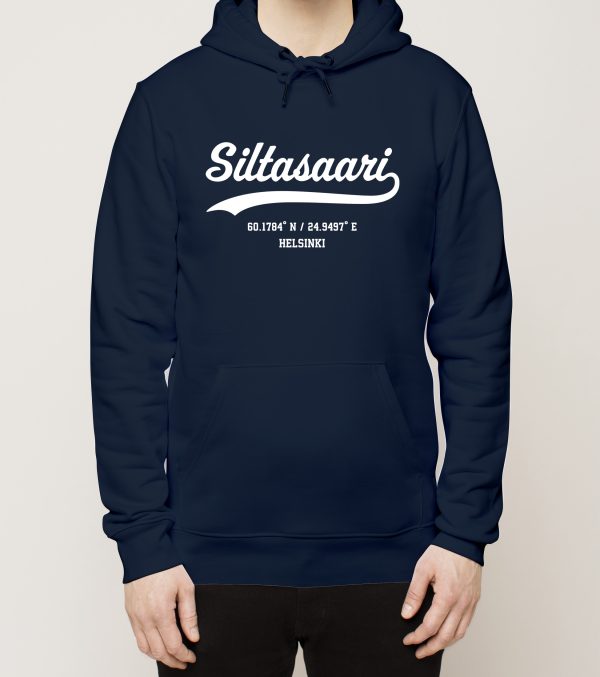 Helsinki – Siltasaari, Kauno ja koordinaatit, huppari