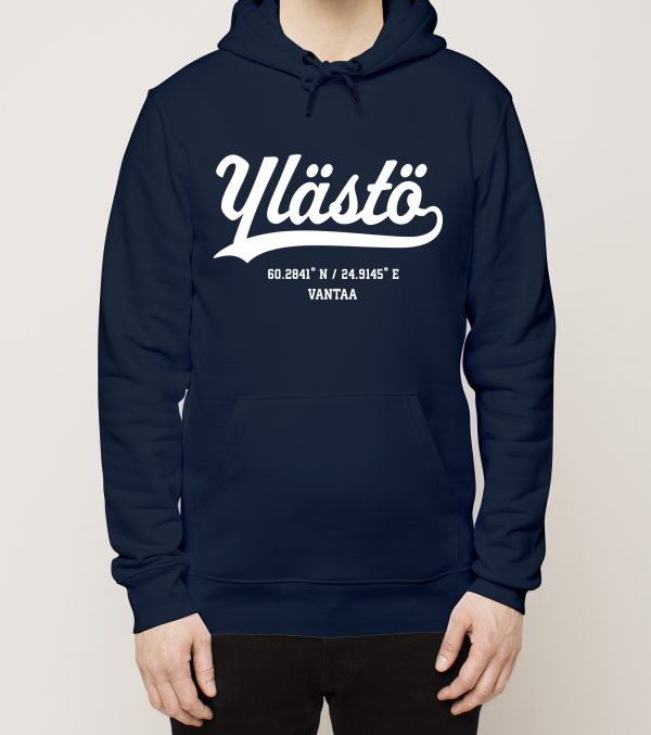 Vantaa – Ylästö, Kauno ja koordinaatit, huppari